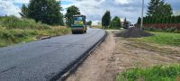 Trwają prace przy remoncie drogi powiatowej nr 1696P Mieścisko – Budziejewko